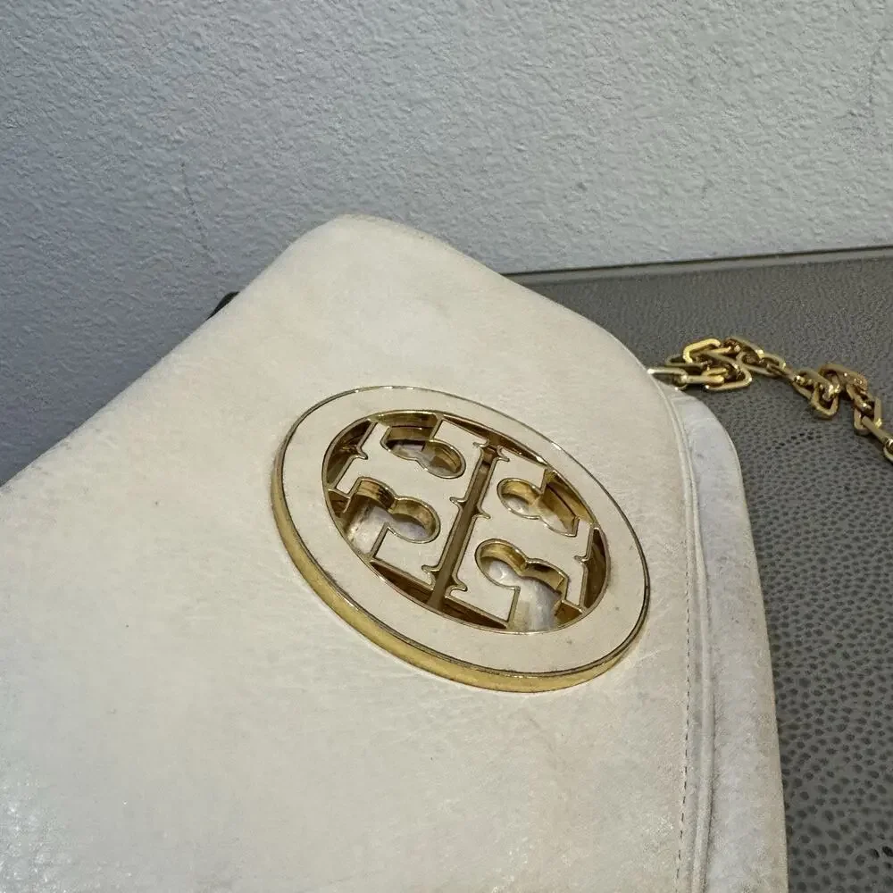 Tory Burch Ivory Amanda Crossbody Bag/ Clutch